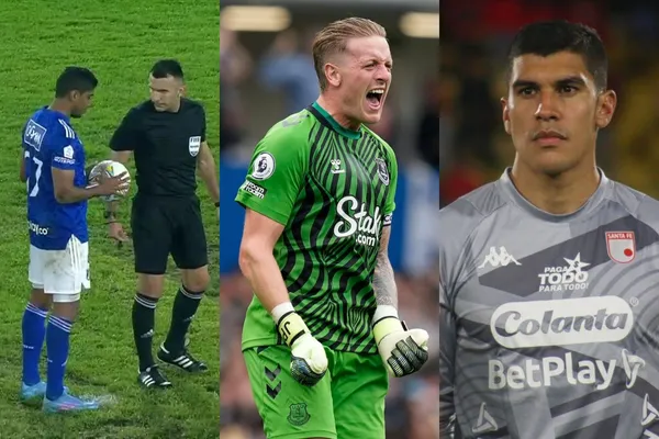 Luis Carlos Ruiz erró un penal en el partido ante Santa Fe que terminó atajando José Silva del cuadro cardenal