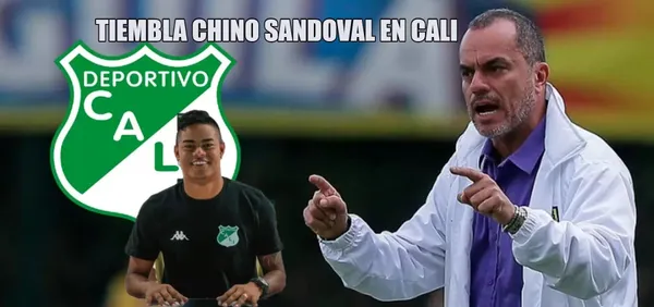 Luis Chino Sandoval llegó al Deportivo Cali tras ser borrado de Junior por bebedor