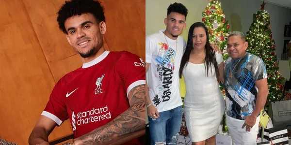 Luis Díaz aparte de buen jugador es un gran hijo, no habla, lo demuestra con acciones.