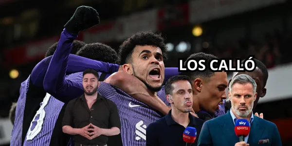 Luis Díaz calló a Jamie Carragher y a Gary Neville tras ser criticados.