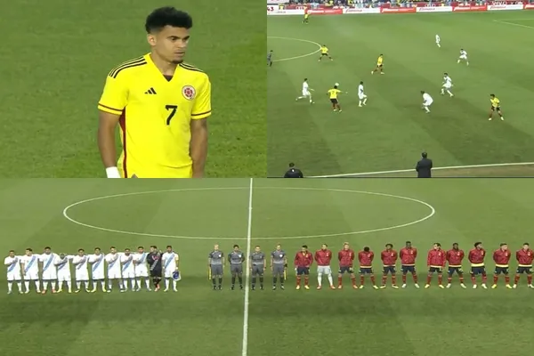 Luis Díaz casi anota contra la Selección Guatemala, pero falló por algo que le viene sucediendo en el Liverpool.