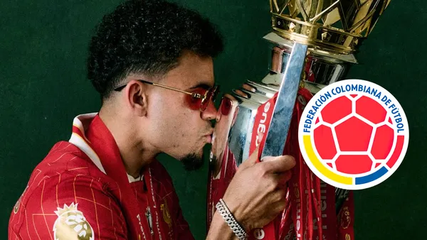 Luis Díaz celebra con Liverpool y se prepara para unirse a la Selección Colombia Foto: LFC y Escudoteca