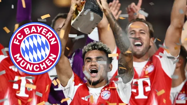 Luis Díaz celebra en Alemania su primer titulo y esto dijo Foto: Escudoteca y FC Bayern