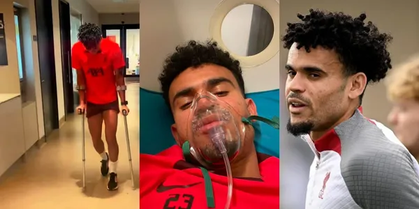 Luis Díaz compartió detalles de lo que fue esa dura lesión en la rodilla que le tocó vencer.