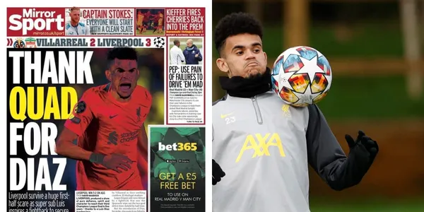 Luis Díaz da buenas noticias en el Liverpool según informa la prensa de Inglaterra.