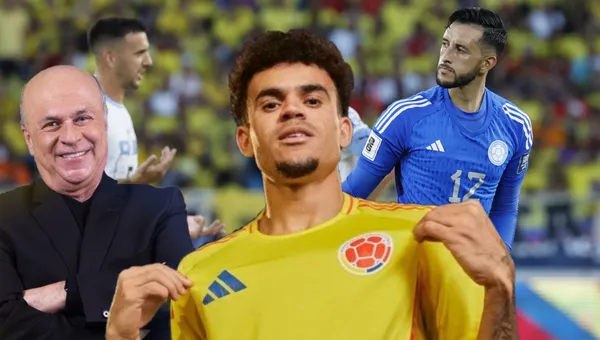 Luis Díaz de la selección Colombia- Fotos: Win Sports, Colombia.com, W Radio