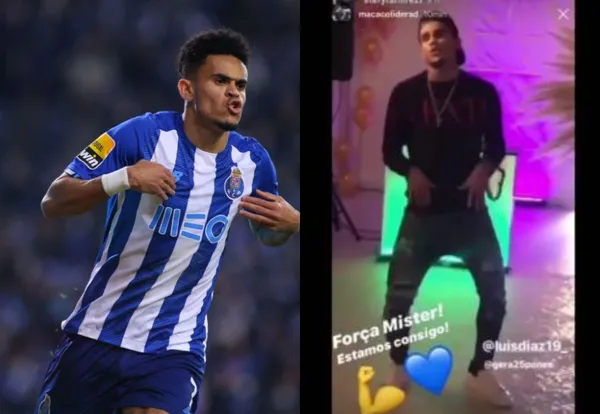 Luis Díaz en el año 2019 fue sancionado en el FC Porto por irse de fiesta con su paisano Mateus Uribe.