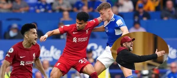 Luis Díaz es titular en el partido que juega Liverpool ante Everton en Premier League