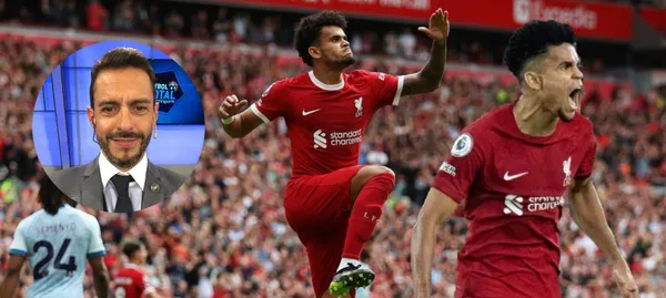 Luis Díaz es un crack con la camiseta de Liverpool y marcó un golazo ante Bournemouth