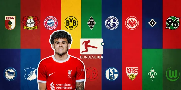 Luis Díaz es una estrella en el Liverpool de Inglaterra. Foto tomada de DevianArt y Liverpool Web Site.