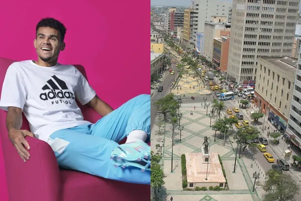 Luis Díaz está en Barranquilla y tuvo que hacer algo para salir y no volver a meterse en problemas.