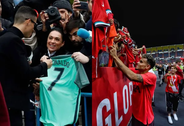 Luis Díaz está con el Liverpool en Tailandia.