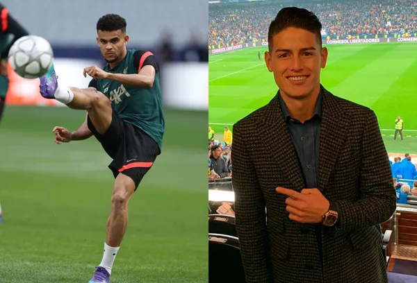 Luis Díaz está en París para jugar la final de la Champions League y James Rodríguez desde Estados Unidos busca figurar a su manera.