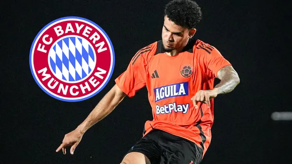 Luis Díaz está por llegar a Alemania y esta sería la oferta final del Bayern Foto: Escudoteca y Luis Díaz