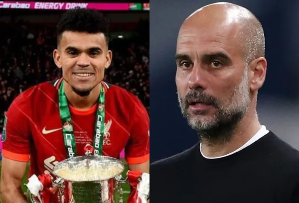 Luis Díaz estaría próximo a conseguir un nuevo título en Inglaterra y hay una predicción que afecta a Pep Guardiola y beneficia al colombiano en esa carrera.