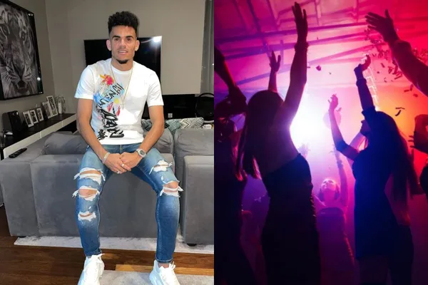 Luis Díaz fue criticado tras ser visto en una fiesta en Barranquilla y el jugador luego sorprendió en las redes sociales.