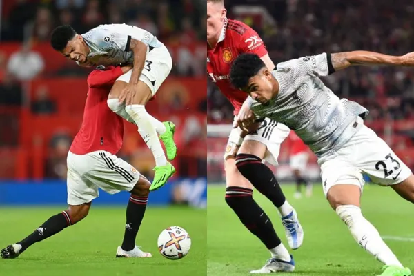 Luis Díaz fue duramente criticado por lo que hizo contra el Manchester United en Inglaterra.