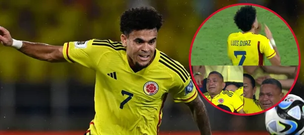 Luis Díaz fue la gran figura de la histórica victoria de Colombia 2-1 ante Brasil en el estadio Metropolitano de Barranquilla