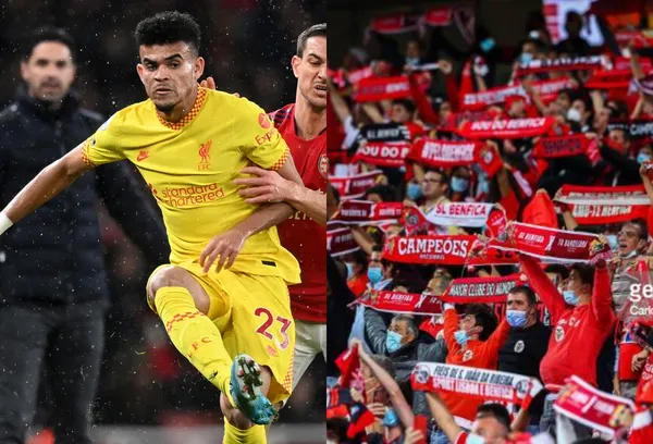 Luis Díaz fue pitado por los hinchas del Benfica desde que tocó el primer balón en el partido de la Champions League, los portugueses tienen una razón especial por esa hostilidad hacia el colombiano.