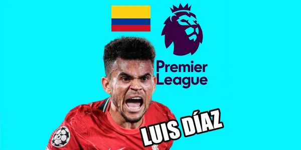 Luis Díaz fue resaltado por la Premier League de Inglaterra.