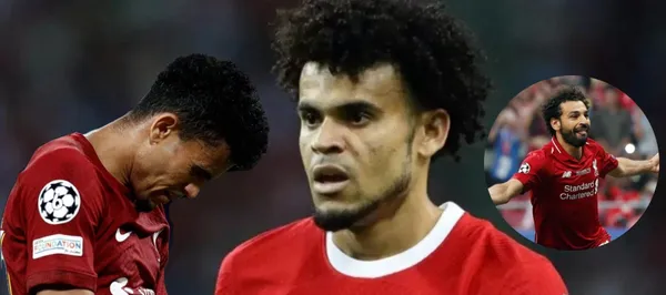 Luis Díaz fue titular en la victoria 3-1 de Liverpool ante West Ham en la Premier League