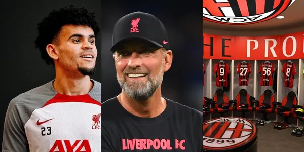 Luis Díaz fue vinculado con un posible traspaso al AC Milán de Italia, es un rumor y el colombiano sorprendió en Liverpool.