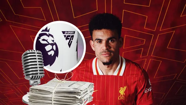 Luis Díaz intentó pero no alcanzó a salvar al Liverpool de una inesperada derrota Foto: LFC, Premier League y Pexels