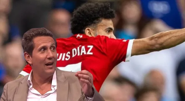 Luis Díaz jugó en la victoria del Liverpool ante Burnley.