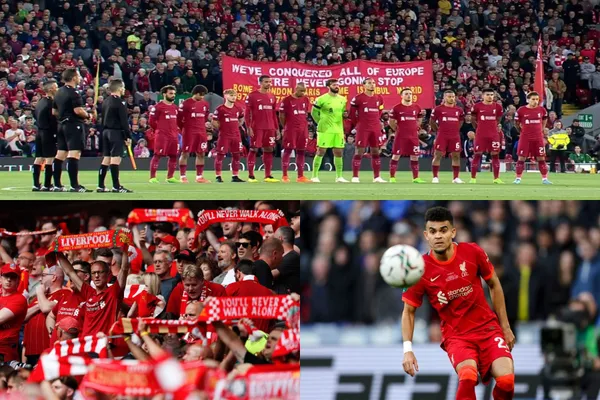 Luis Díaz jugó en la Champions League contra el Ajax.