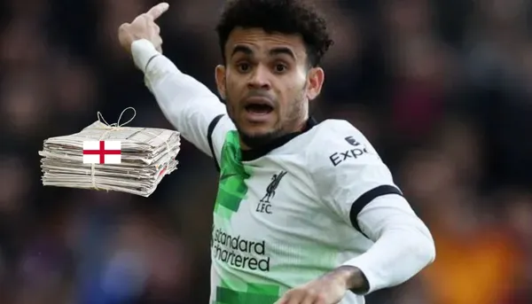 Luis Díaz jugó los 90 minutos en el triunfo de Liverpool por la Premier League.