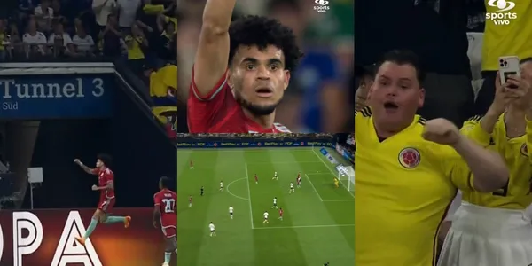 Luis Díaz con la Selección Colombia marcó un golazo contra la Selección Alemania.