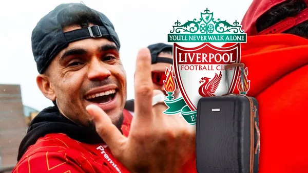 Luis Díaz lanzó un mensaje que podría ser su despedida del Liverpool tras ganar la Premier Foto: Luis Díaz, Pexels y Escudoteca