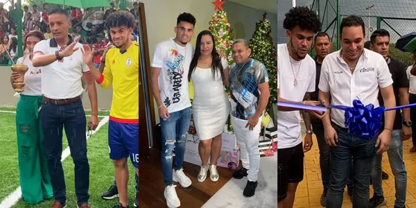 Luis Díaz le da la mejor noticia a sus padres y a todo su pueblo en Barrancas - La Guajira.