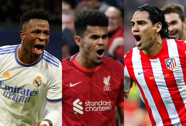 Luis Díaz le pasó por encima a un récord de Radamel Falcao y ahora está en el selecto grupo de Vinícius Júnior.