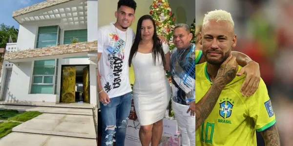 Luis Díaz le regaló una casa a sus padres en Colombia y Neymar hace una payasada en su mansión en Brasil.