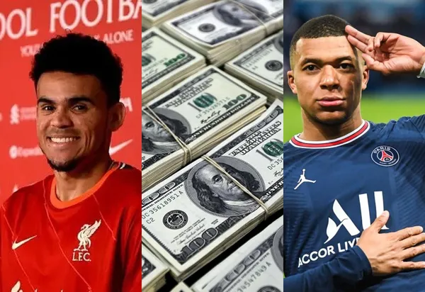 Luis Díaz logró una cotización de mercado que lo pone en un selecto grupo junto a Kylian Mbappé.