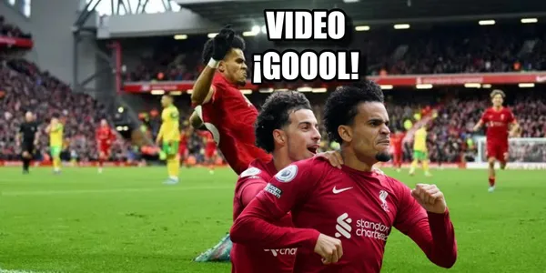 Luis Díaz marcó un golazo con el Liverpool.