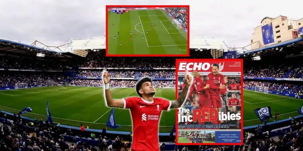 Luis Díaz marcó un golazo con el Liverpool conta el Chelsea.