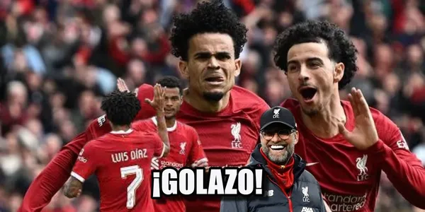 Luis Díaz marcó un golazo con el Liverpool en la pretemporada que hacen en Alemania.