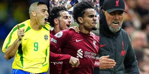 Luis Díaz marcó un golazo con el Liverpool y Jürgen Klopp tuvo un peculiar episodio al final del partido.