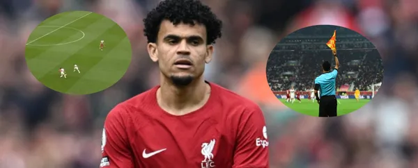 Luis Díaz marcó un golazo con Liverpool, pero fue anulado por el VAR