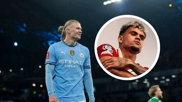 Luis Díaz pensó en su familia. Haaland, en cambio, sorprendió con lo que compró al recibir su primer sueldo. Foto: Erling Haaland y LFC