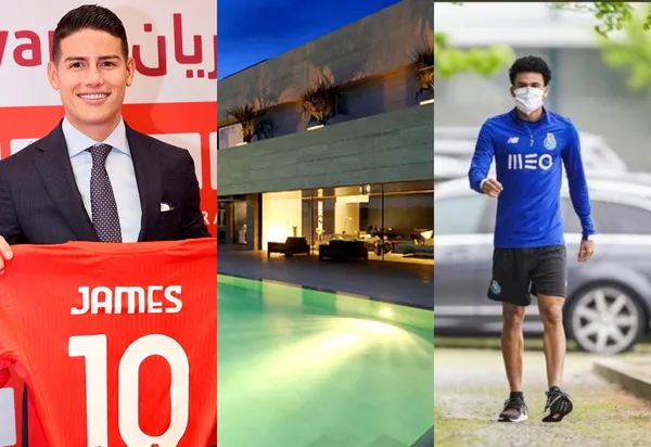 Luis Díaz pese a ser el jugador más valioso del FC Porto ha demostrado que no se deslumbra por tener una mansión. Sorprende ver una de las mansiones de James Rodríguez en Europa y saber que Díaz en menos de un año si lo desea se puede comprar una igual o mejor.