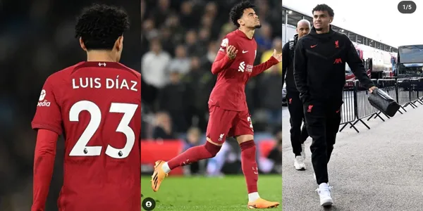 Luis Díaz pudo volver a jugar con el Liverpool de Inglaterra.