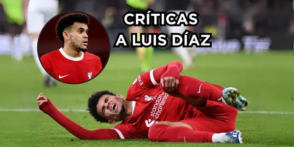Luis Díaz recibe críticas de una ex figura del Liverpool.
