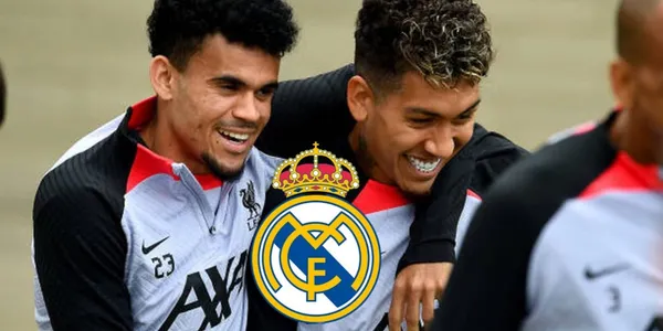 Luis Díaz recibe sorpresiva noticia de Roberto Firmino con el Real Madrid.