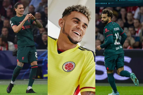 Luis Diaz recibió una buena noticia en el Liverpool gracias a Mohamed Salah y Darwin Núñez.