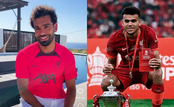 Luis Díaz recibió una excelente noticia desde el Liverpool y Mohamed Salah es el protagonista.