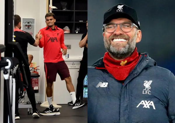 Luis Díaz regresó a Inglaterra y sorprendió a Jürgen Klopp por un motivo en especial.