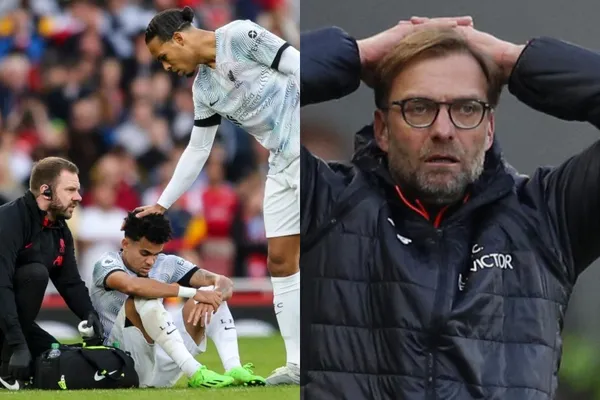 Luis Díaz salió lesionado de su último juego por un duro golpe que recibió en la rodilla, se acaba de revelar por parte de un periodista inglés la situación del colombiano.